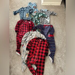 2t boys fleece pajamas